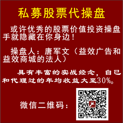 股票价值投资代操盘（其它）